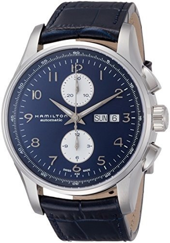 Hamilton Jazzmaster Maestro Automatico Azul Dial Mens Reloj 