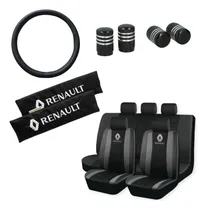 Comprar Funda Tela Y Ecocuero Renault+ C. Volante Y Cinto + Tapas
