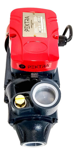 Imagen 2 de 4 de Bomba periférica Pektra PKQB60 0.5hp color rojo 220V