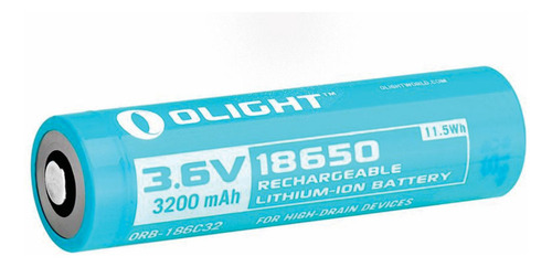 Olight 18650 Orb-186c32 3200mah 3.6v Recargable 11.5wh
