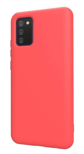 Protector Silicona Engomado Case Celular Samsung A02s F02s 