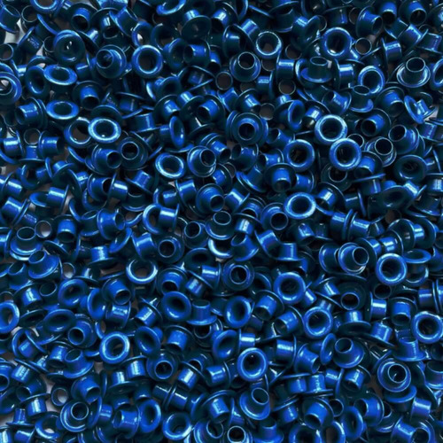Ilhós De Metal N°51 Azul Marinho Marpax 100 Unidades