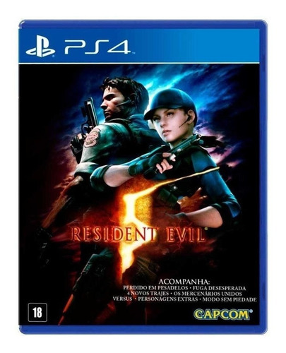 Imagen 1 de 3 de Resident Evil 5 Standard Edition Capcom PS4 Físico