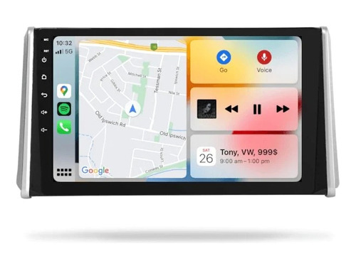 Radio Toyota Rav4 2019-up Carplay+android/4gb Ram/ 8 Nucleos