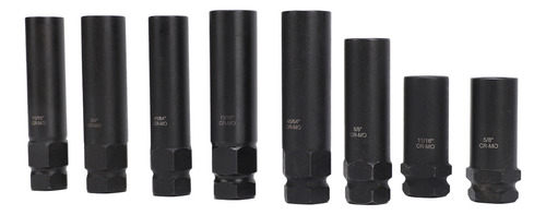 Conjunto De 8 Peças De Chave De Soquete Lug Nut, Oxidação Pr