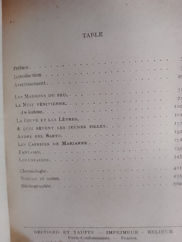 Lote De Libros Clásicos En Francés(musset,gide,michaux, Etc) (Usado)