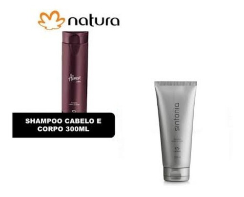 Combo Shampoo Cabelo E Corpo Natura Sintonia E Humor A Dois