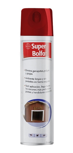 Super Bolfo Reforzado Contra Pulgas Piojos Garrapatas Patios