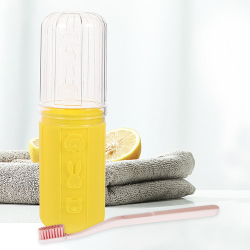 Contenedor De Pasta De Dientes, Soporte Portátil Para Cepill