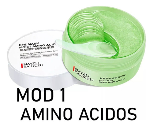 Tarro Parches Hydrogel Ojos Colágeno Antiojeras Hidratante F Tipo De Piel Mod 2 Acido Hialuronico