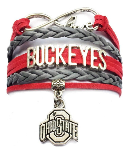 Pulsera Dolon Infinity Love Buckeyes Amistad Cuero Tr