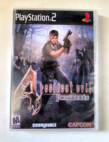 Resident Evil 4 Dublado Mídia Física Playstation 2