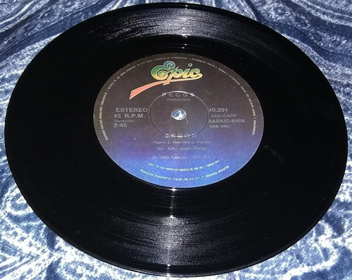 Pecos Señor Si Me Faltas Tu Disco Simple De Vinilo