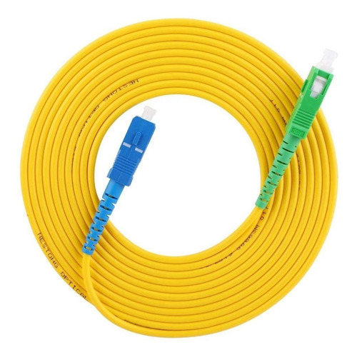 Cable De Fibra Optica 20 Metros Para Internet Router Antel
