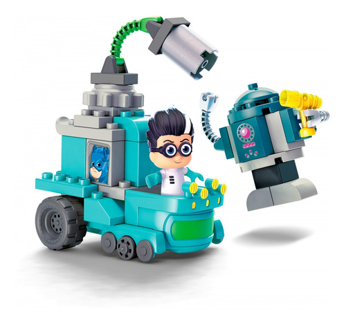 Mega Bloks - Pj Masks Romeo E Robo
