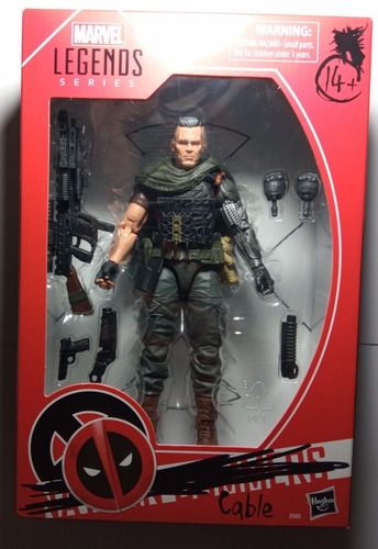Cable Película Deadpool Marvel Legends Nuevo Sellado