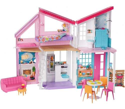 Barbie Malibu House Playset + De 25 Accesorios 