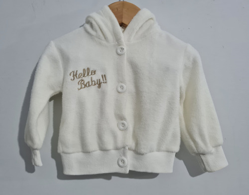 Campera Bebe Talle 1 - 0/3 Meses Hello (Usado)