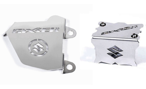 Protector De Caliper Y Depósito De Freno Gixxer 250 Inox Mg