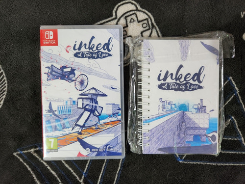 Inked Videojuego Nintendo Switch Con Libreta De Regalo