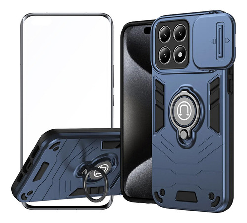 Yc Funda Para Xiaomi 14t Pro Proteger La Lente+mica
