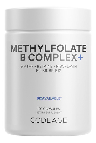 Suplemento Codeage Methylfolate B - Unidad a $2358