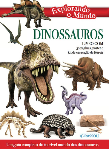 Explorando O Mundo - Dinossauros Com Lata Colecionavel