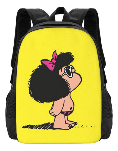 Mochila Mafalda For Niñas Y Niños, Mochilas De Viaje Para