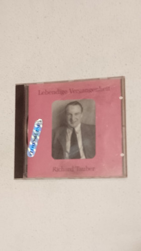 Cd Richard Tauber- Lebendige Vergangenheit-usado-unico