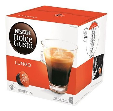 Capsulas Dolce Gusto Nescafe Lungo