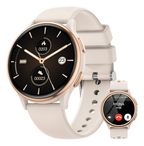 Reloj Inteligente Ruxingx Para Mujer Con Call, Rastreador De