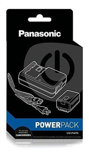 Panasonic Power Pack Para Videocamara De Consumo Negro Vwpwp