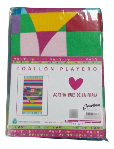 Toallon Playero Casablanca Agatha Ruiz De La Prada