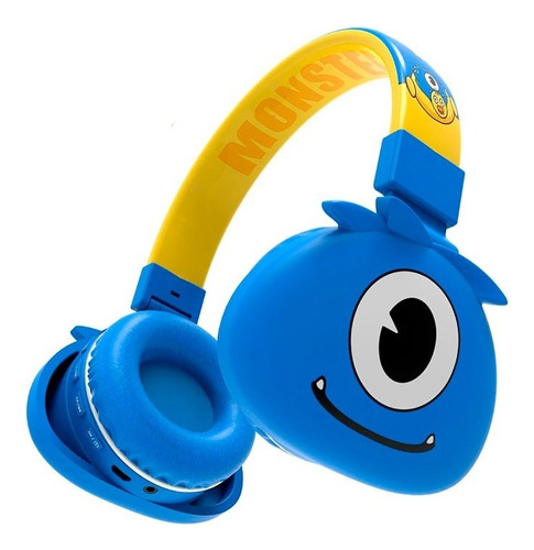 Audifonos Cartoon Ylfs-09 Bt Color Azul