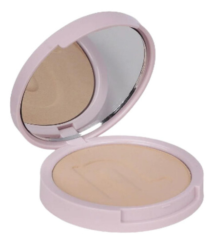 Kit Nina Makeup Base Líquida Basic+pó Compacto Instant Cor 3