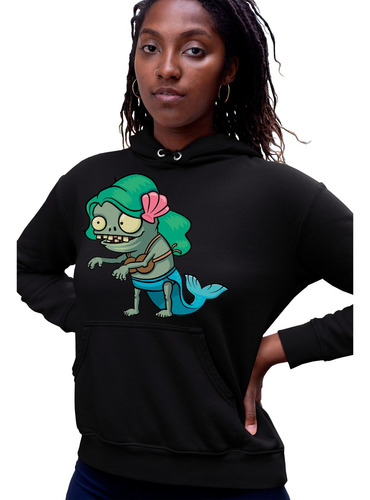 Adulto Sudadera Cleen Plantas Vs Zombies Sirena Zombidito