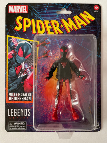 Miles Morales Spiderman Marvel Legends Series Hasbro 2023 (Usado)