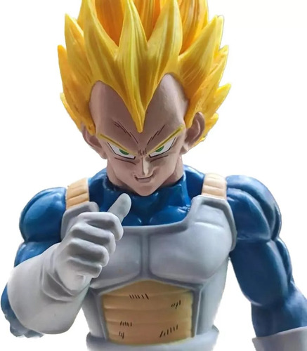 Muñeco Vegeta Ssj, Ideal Para Coleccionistas De Dragon Ball