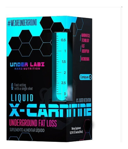 L-carnitina X-carnitine Yellow Fruits 240ml - Under Labz