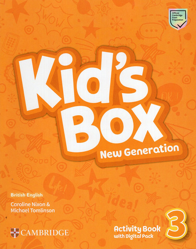 Kid's Box New Generation 3 Activity Book With Digital Pack