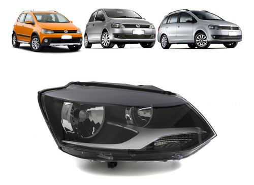 Optica Volkswagen Fox Suran 2010 2011 2012 2013 2014 Derecha