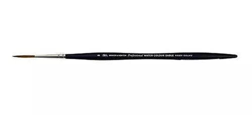 Winsor & Newton Professional Watercolor Sable Brush-Rigger #3, 3