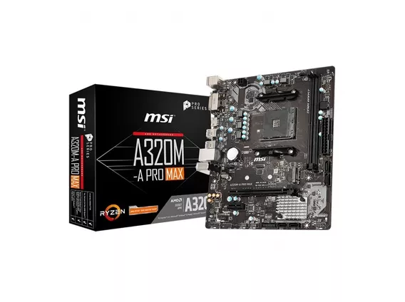 Motherboard Msi A320m-a Pro Max Amd Am4 Ryzen