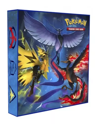 Kit 3 Latas Pokémon Realeza Absoluta Aves Lendárias de Galar