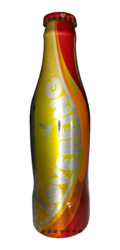 Botella De Aluminio Llena De Cocacola Año 2006