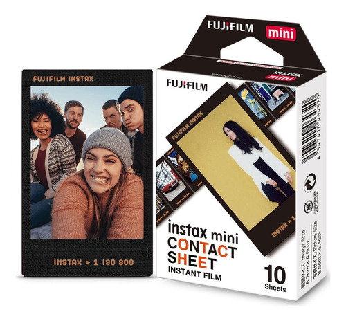Filme Instax Mini Fujifilm Contact Sheet 10 Fotos Original