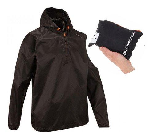 Chaqueta Impermeable Quech Para Lluvia Compacta Deportiva