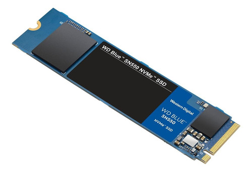 Disco sólido interno Western Digital SN550 WDS100T2B0C 1TB azul