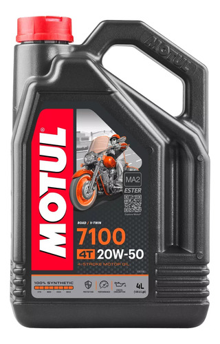 Motul 7100 20w50 4t Sintético Moto 4 Litros (galon)