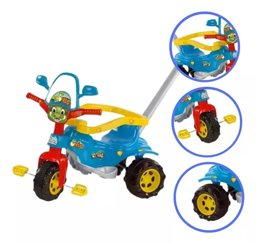 Triciclo Motoca Infantil Menino Menina Dinossauro Magic Toys